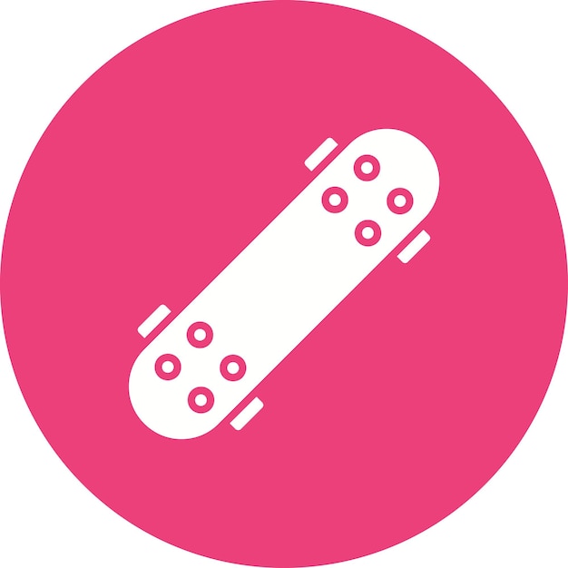 Icono de la tabla de patinaje