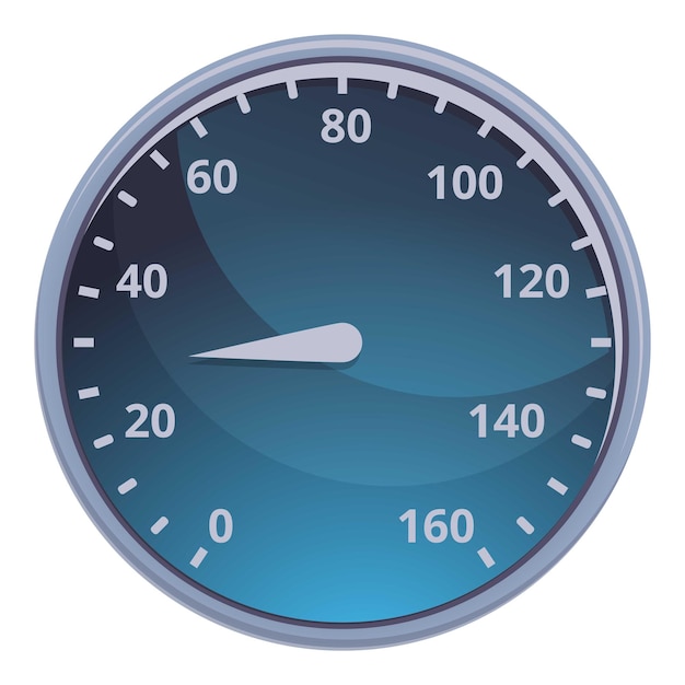 Icono del tablero de control de millas de automóviles Icono vectorial del tableros de control de millas de automóviles para el diseño web aislado en fondo blanco