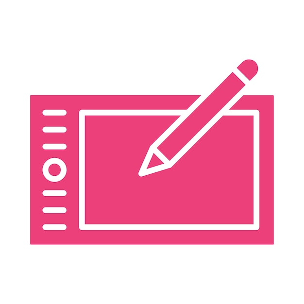 Icono de la tableta gráfica
