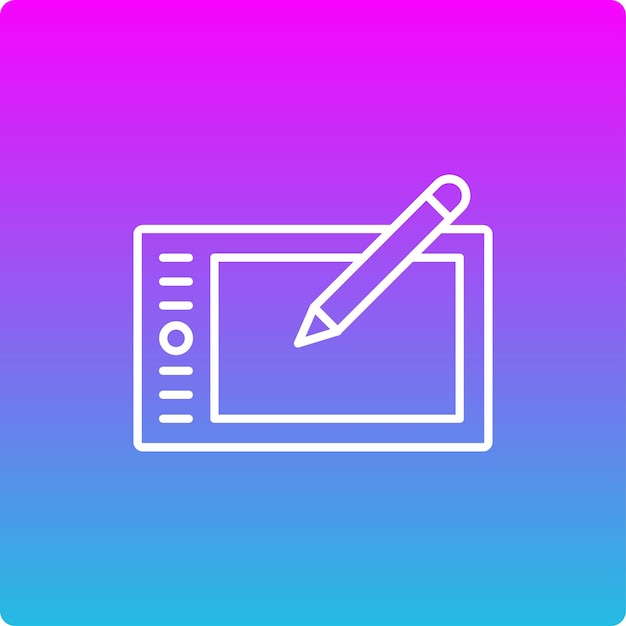 Icono de la tableta gráfica