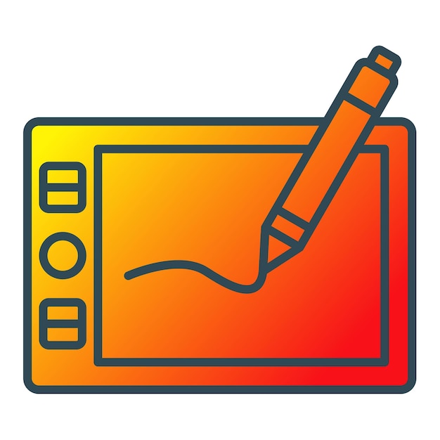 Icono de la tableta gráfica