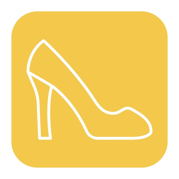 Icono de los tacones altos