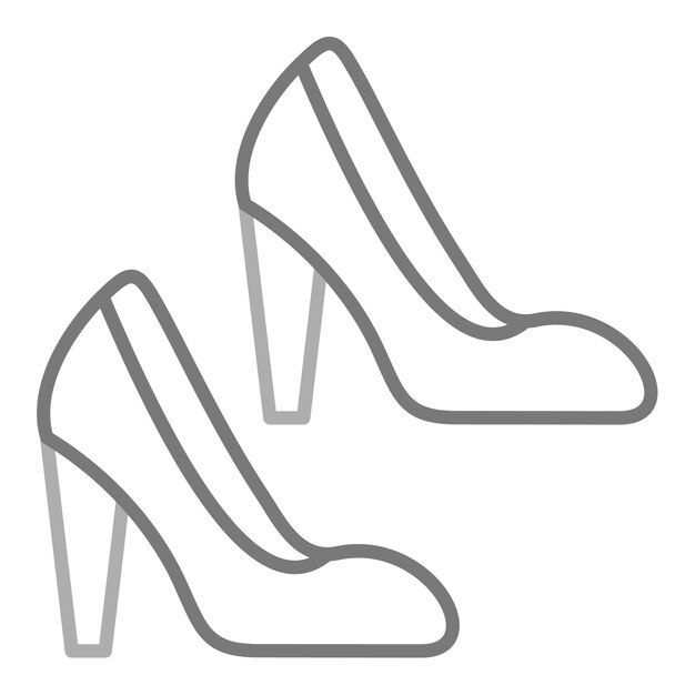 Icono de los tacones altos