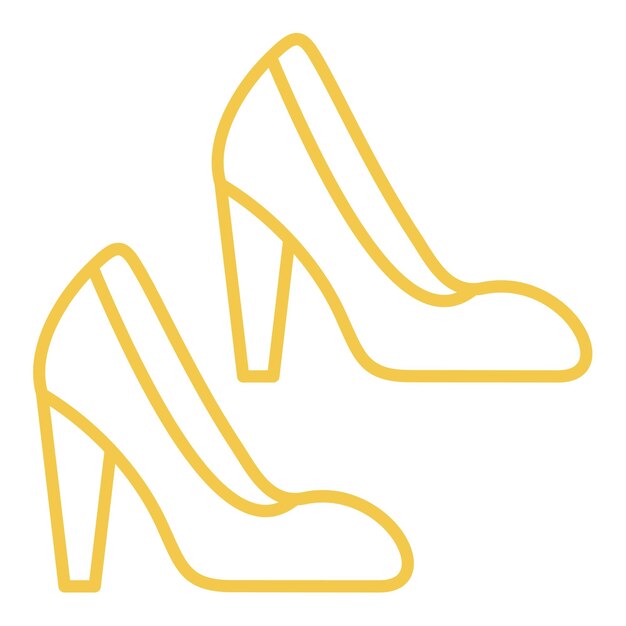 Icono de los tacones altos