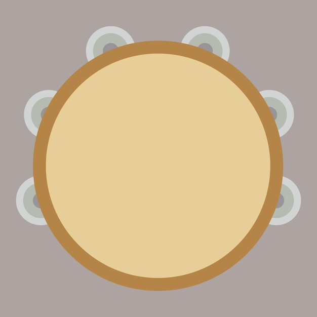 icono de tamborín