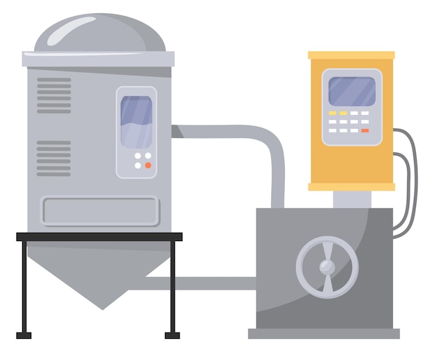 Icono de tanque de presión de líquido de fabricación automática de alimentos