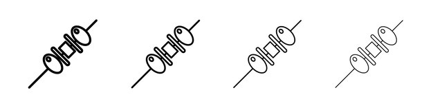 icono de tapas Signo de ilustración plano