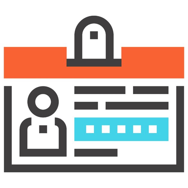 icono de la tarjeta de identidad