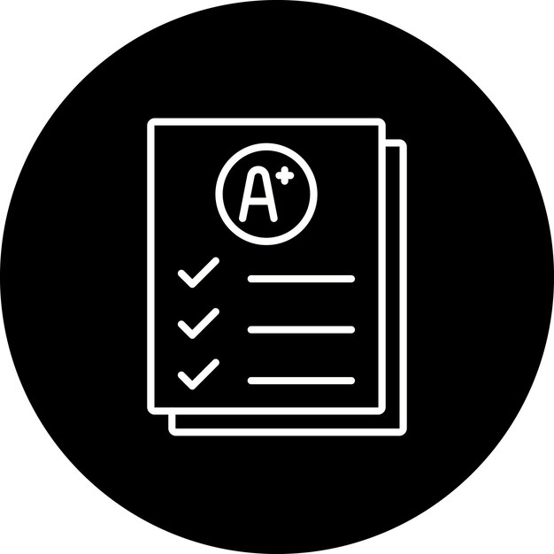 Ícono de la tarjeta de informe