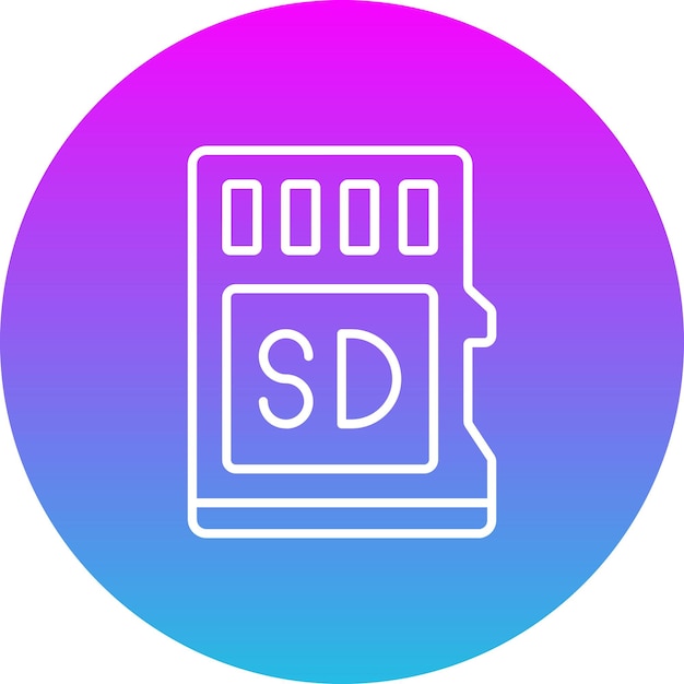 Icono de la tarjeta de memoria