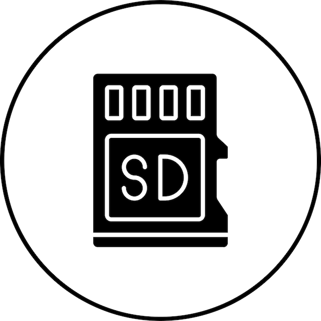 Icono de la tarjeta de memoria