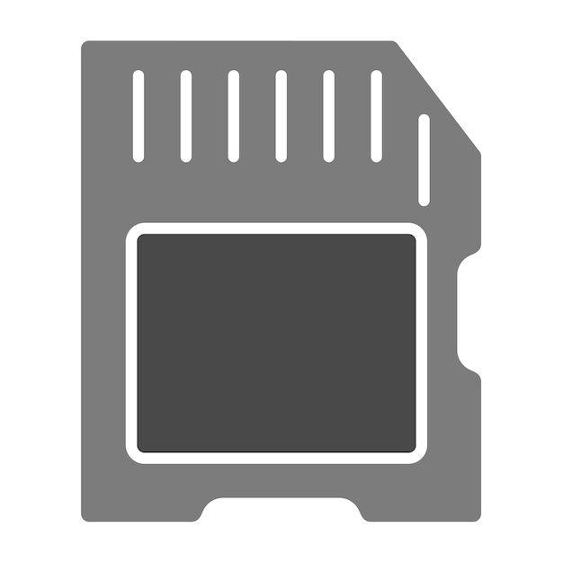 Icono de la tarjeta de memoria