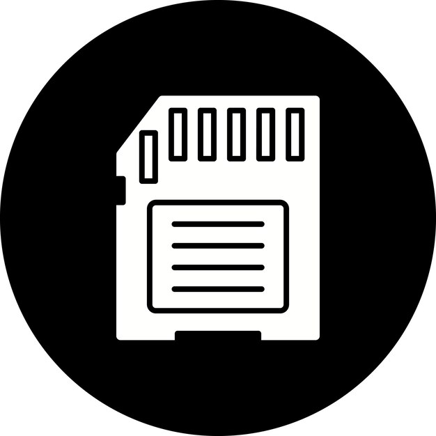 Icono de la tarjeta de memoria
