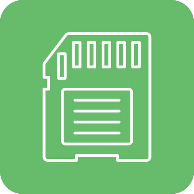 Icono de la tarjeta de memoria