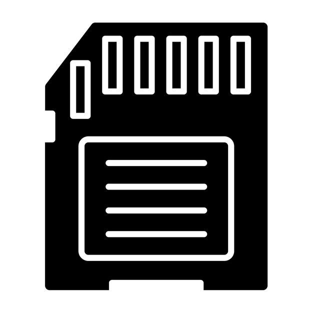 Icono de la tarjeta de memoria