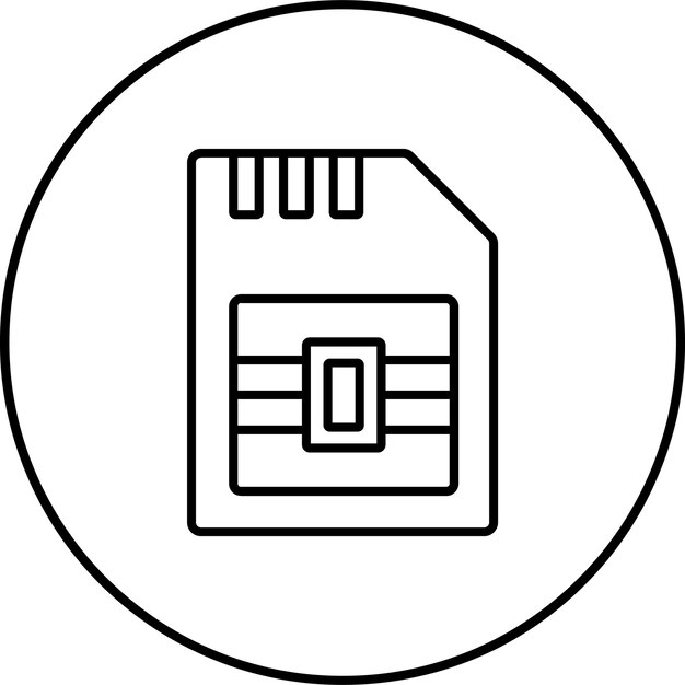 Icono de la tarjeta SIM