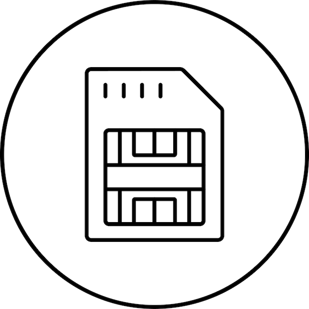 Icono de la tarjeta SIM