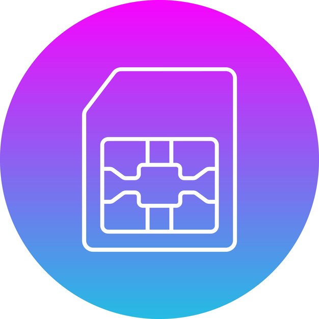 Icono de la tarjeta SIM
