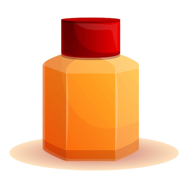 Icono de tarro de condimento Caricatura de icono de vector de tarro de condimento para diseño web aislado sobre fondo blanco