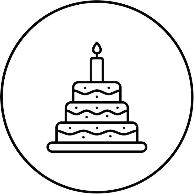El icono de la tarta
