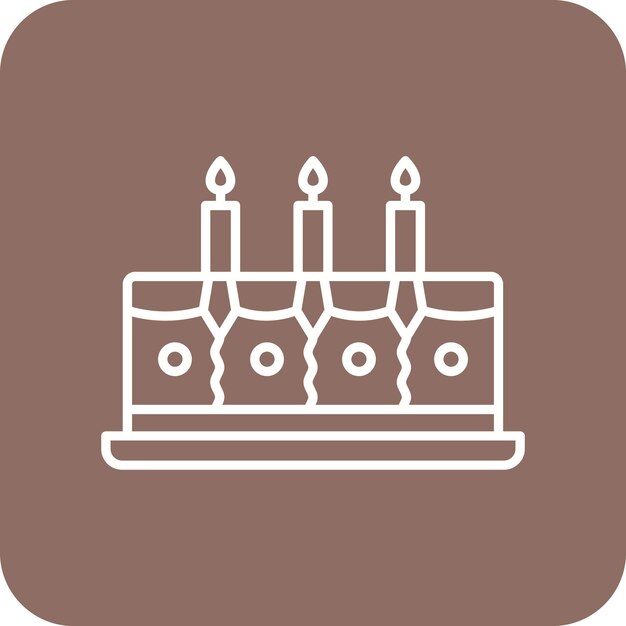 El icono de la tarta