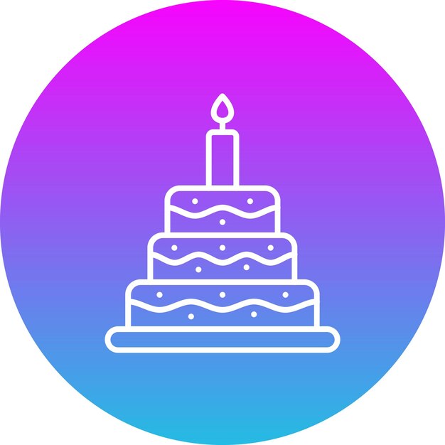 El icono de la tarta