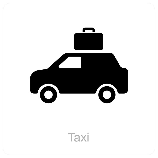 el icono del taxi