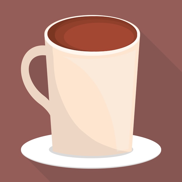 Vector icono de la taza de café