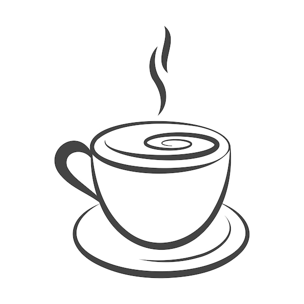 El icono de la taza de café