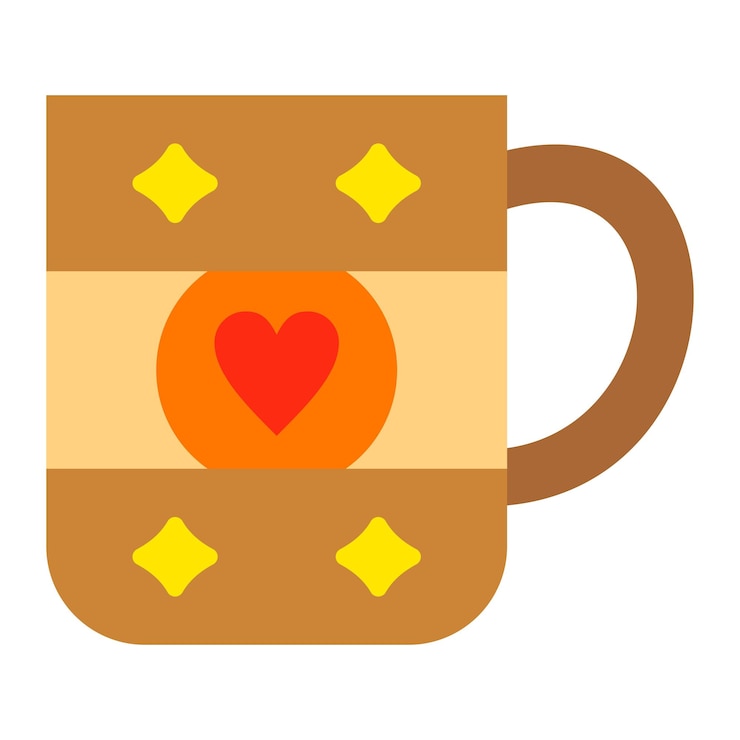 Vector el icono de la taza de té