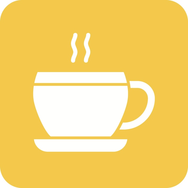 Icono del té caliente