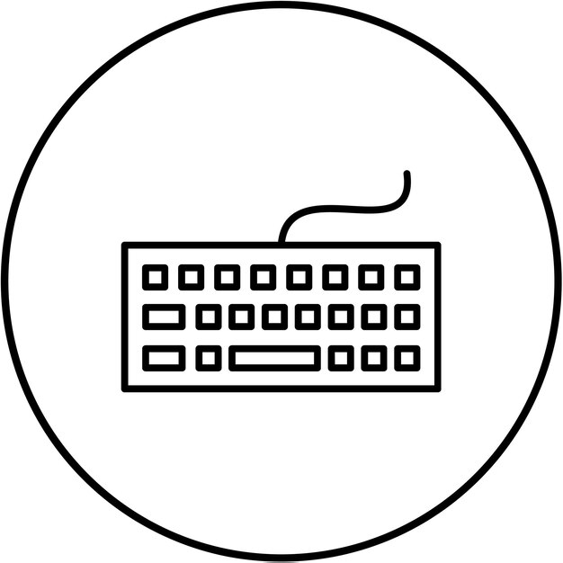 Icono del teclado