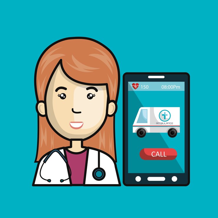 Vector icono de tecnología de salud digital