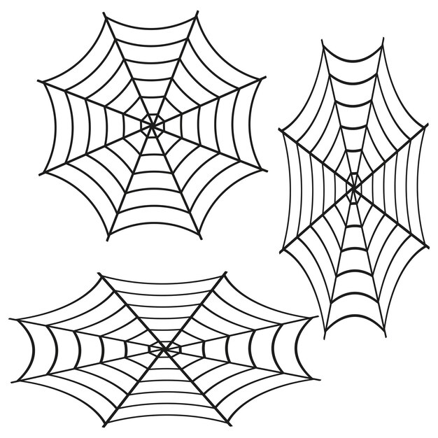 Icono de tela de araña Ilustración vectorial EPS 10 Imagen de archivo