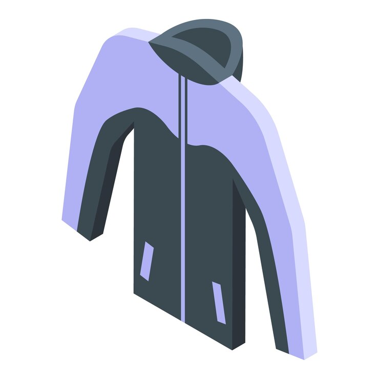 Vector icono de tela de moda vector isométrico entrenamiento de gimnasio traje aeróbico