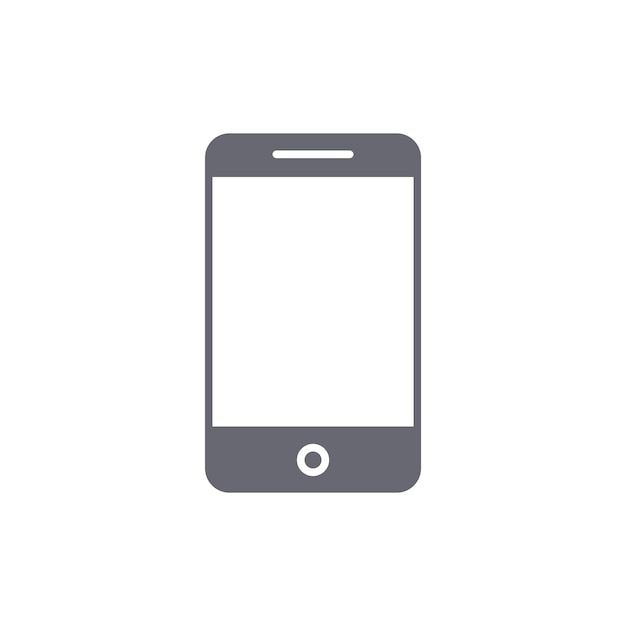 Icono de teléfono inteligente Símbolo de gadget icono vectorial simple moderno para diseño de sitios web aplicación móvil ui