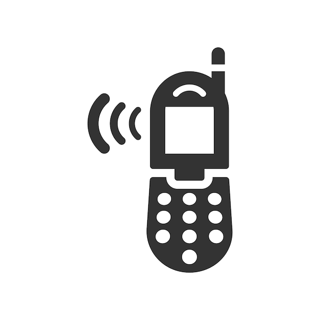Icono de teléfono de juguete
