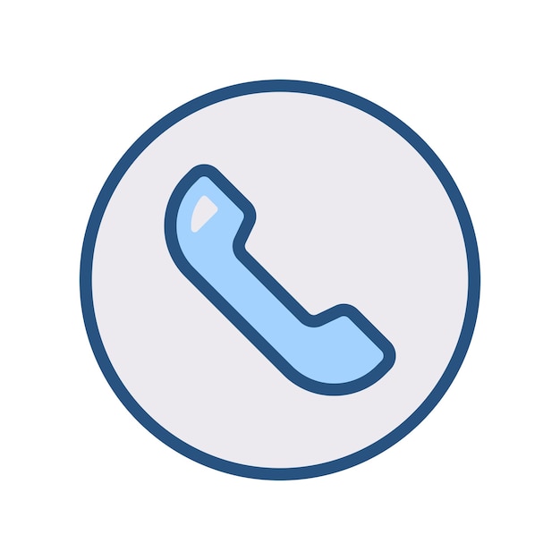 Vector icono de teléfono de teléfono