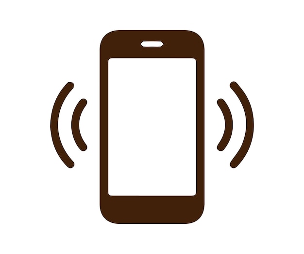 Icono del teléfono vector libre Logo del teléfono móvil Icono de las redes sociales