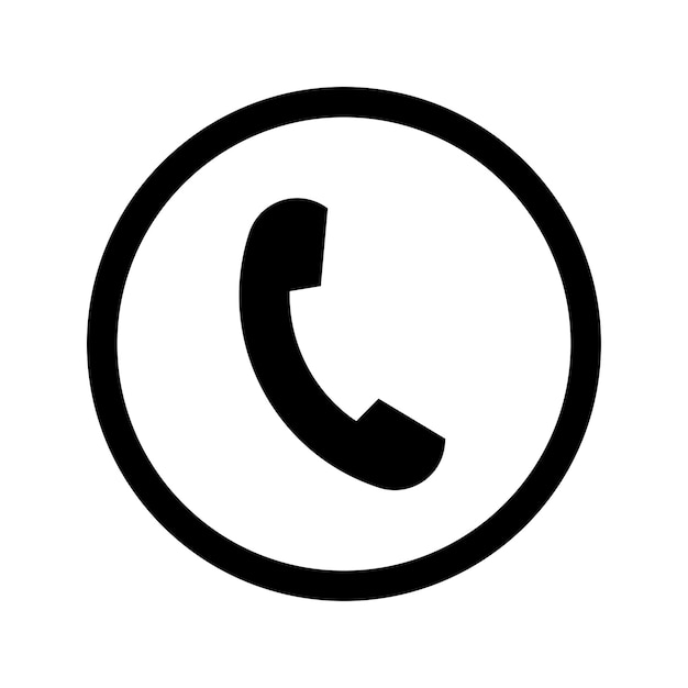 Vector icono de teléfono