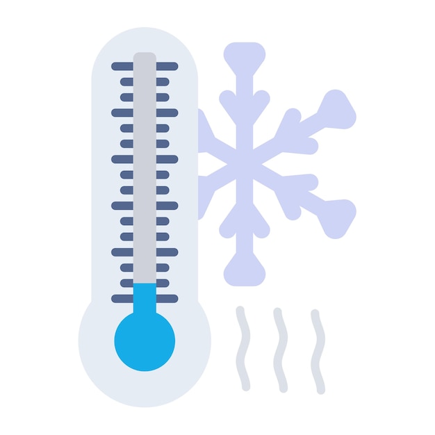 Ícono de temperatura fría