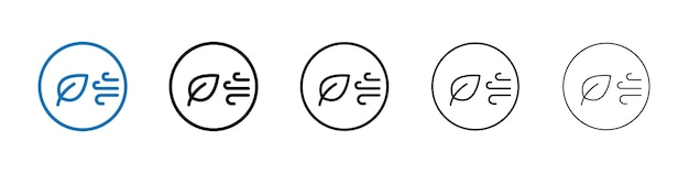 Icono de la temporada de primavera Logotipo vectorial de esquema para la aplicación web