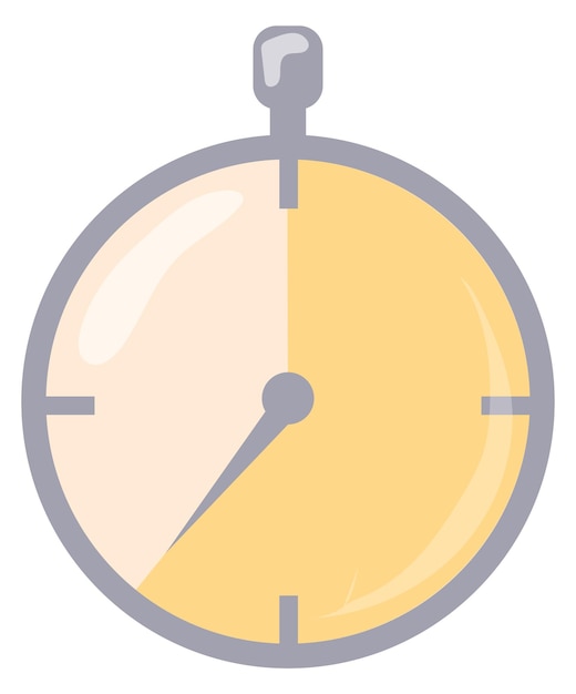 Icono de temporizador símbolo de cronómetro señal de reloj de carrera