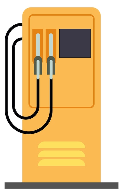 Icono de terminal de gasolinera bomba de gasolina de gasolina