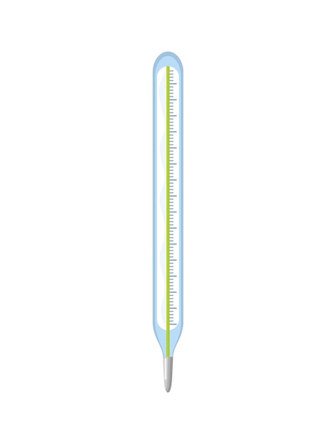 Icono de termómetro. Medir la temperatura corporal