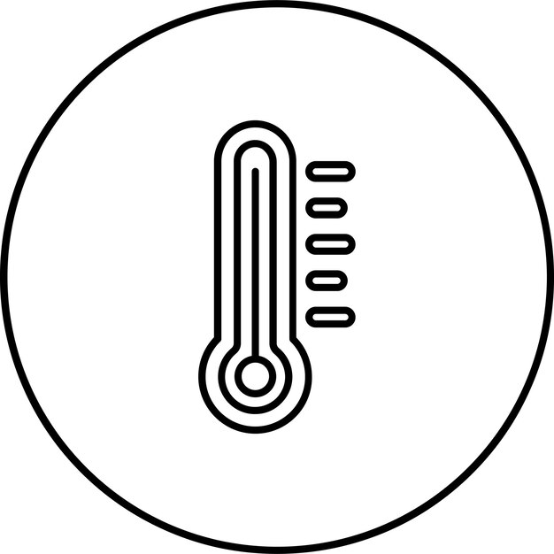 Icono del termómetro