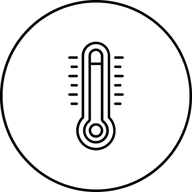 Icono del termómetro