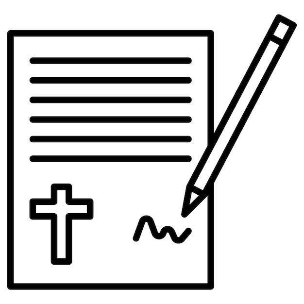 El icono del testamento