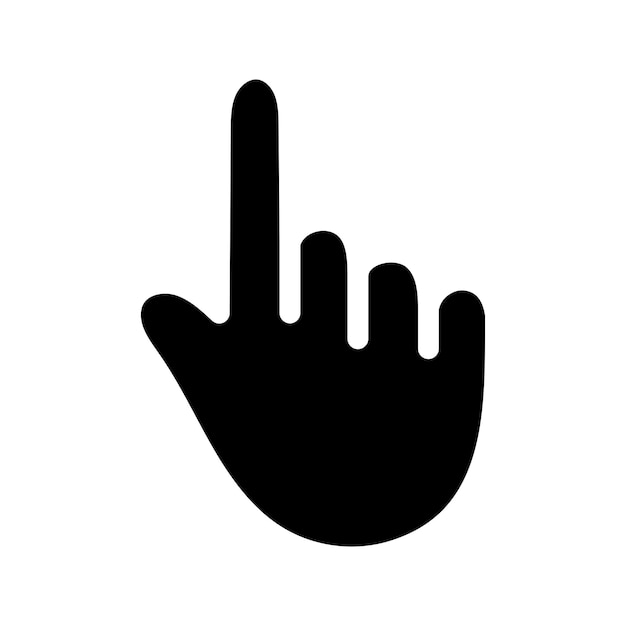 Ícono de texto del cursor configurado tipo de ratón símbolo vectorial del cursor prueba editar o insertar signo del puntero escribir fuente ícono del cursor en estilo negro lleno y delineado