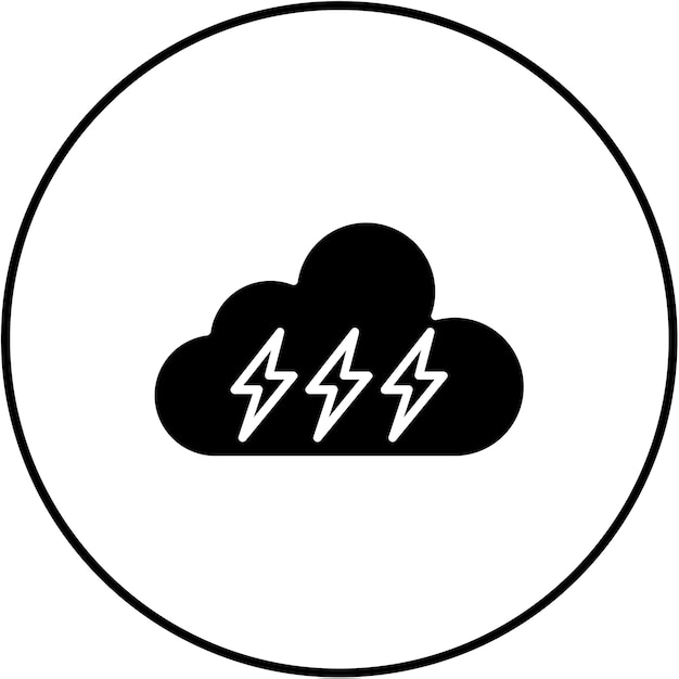 El icono de Thunderbolt